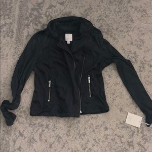 lauren conrad dark grey blazer/long sleeve